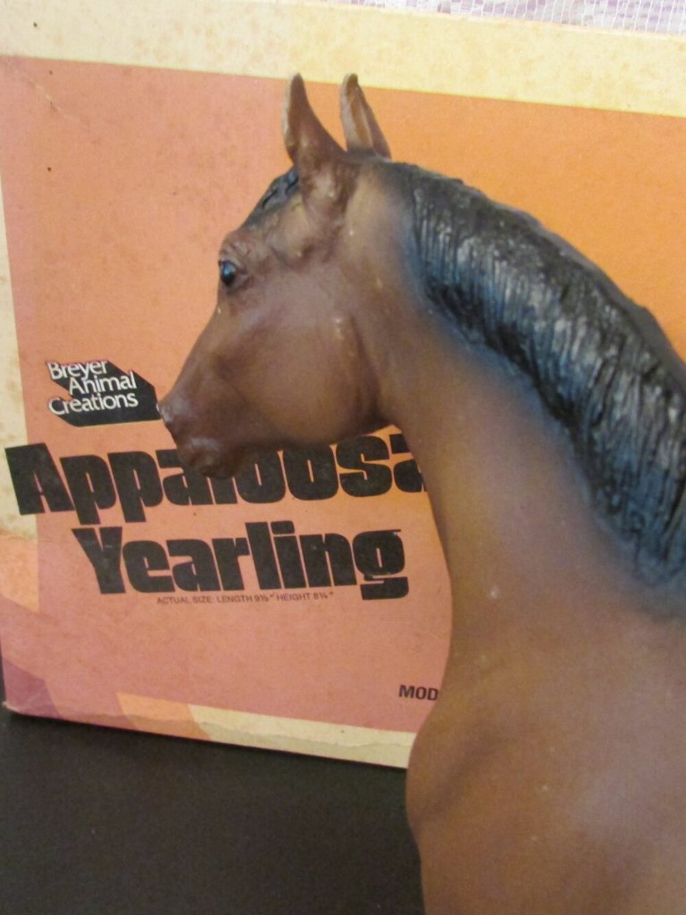 Breyer Vintage Sandy Bay Appaloosa Quarter Horse Yearling #103 1971-1988 w/box - Picture 7 of 16
